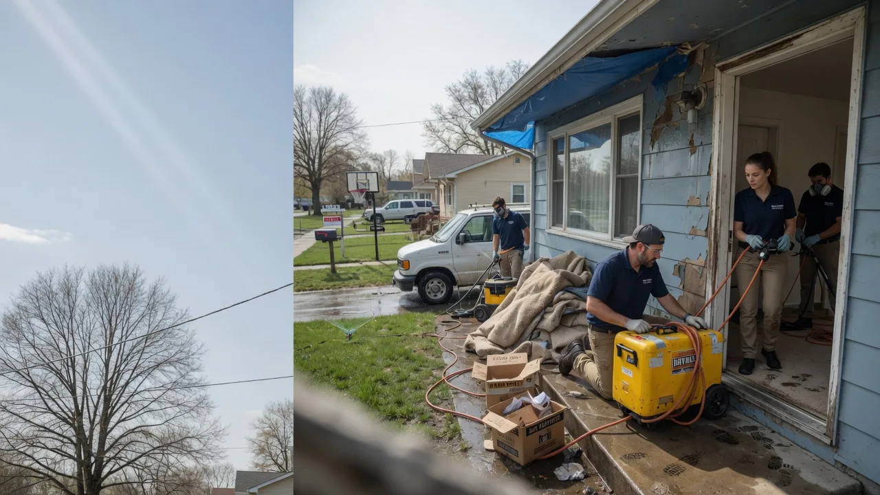 Basement Flood Cleanup in Curlew, WA near me